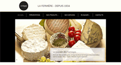 Desktop Screenshot of la-fermiere.ch